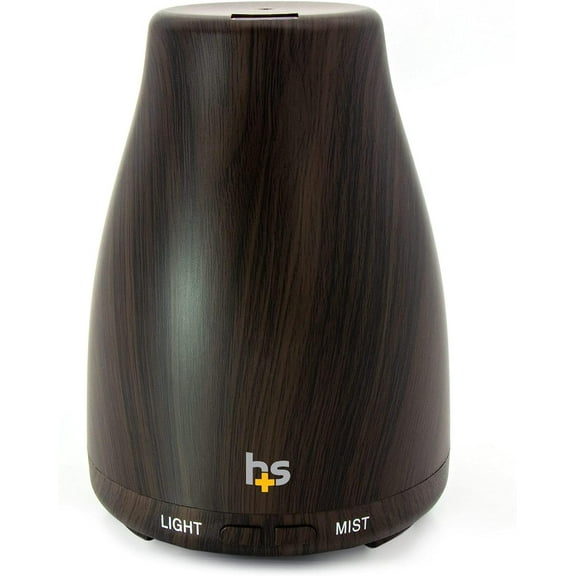 HealthSmart Essential Oil Diffuser, Cool Mist Humidifier with 150 mL Tank