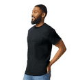 thumbnail image 4 of Gildan Heavy Cotton Pocket T-Shirt, Crewneck Short Sleeve Tee for Men, Workwear Shirts (Black, XL), 4 of 5