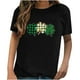 thumbnail image 2 of Puntoco Camiseta de manga corta con estampado de cobertura para mujer Puntoco Puntoco-6854, 2 of 5