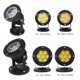 thumbnail image 2 of Inteprter 7W LED Césped Jardín Luz de inundación Patio Patio Camino Proyector Lámpara con base Impermeable Blanco cálido AC / DC 12V Iluminación y accesorios No.2 Inteprter HA024199-02, 2 of 6