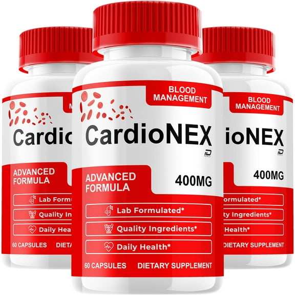 Cardio Nex Capsules – CardioNex Natural Blend Glycogen Support, 3 Pack, 180 Capsules