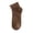 Brown, variant on Women's Cable Knit Lace Socks Cotton Blend Mid Calf Socks for Daily White by Baberdicy