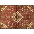 thumbnail image 1 of Ahgly Company Indoor Rectangle Medallion Brown Traditional Area Rugs, 7' x 10', 1 of 4