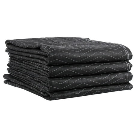 Uboxes Pro Economy Moving Blankets, 72 x 80 in, 2.92lbs each, 6 (Best Way To Pack China For Moving)