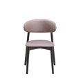thumbnail image 4 of Lanae Side Chair (Set-2), Gray Fabric & Black Finish, 4 of 4