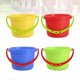 thumbnail image 2 of 4 Pcs Kids Plastic Bucket Mini Mini Water Toy Kindergarten Bucket Toy For Beach Fun (Blue, Red, Yellow, ), 2 of 5