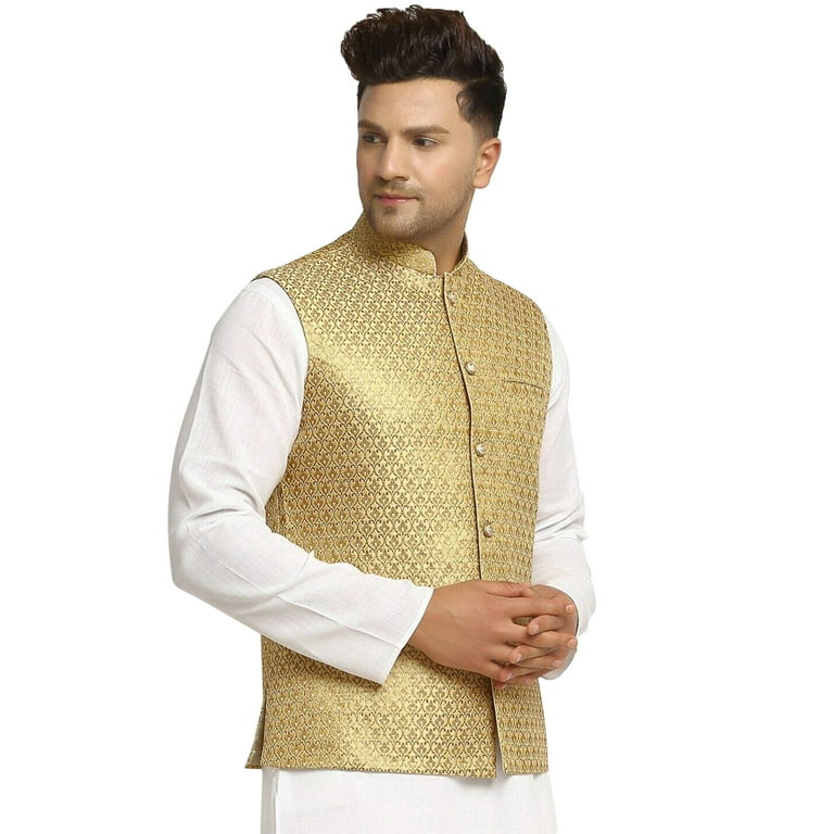 Brocade nehru hotsell jacket