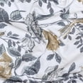 thumbnail image 6 of Fabric Mart Direct Mustard, Grey, Dark Blue Printed Cotton Fabric by the Yard, 54 inches or 137 cm Width Yellow Cotton Fabric, 14 Yards Floral Cotton Upholstery Fabric For Curtains, Pillows, 6 of 6