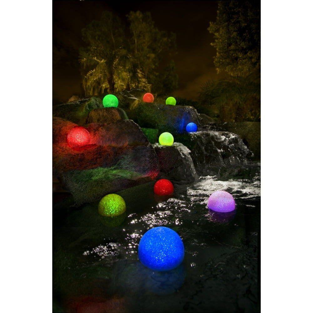 Game Led Glitter Globes