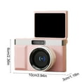 thumbnail image 4 of AYktou HD Digital Camera - 9600 PX & 8X Zoom Campus Camera with 2.4-Inch HD IPS Swivel Screen, AF Auto-Focuse Continuous Shoot Time-Lapse Photography Selfie & Casual Record Shoot Cameras, Pink, 4 of 7