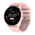 thumbnail image 3 of Smartwatch ZL02 Bluetooth para deportes y fitness, resistente al agua, color rosa, 3 of 8