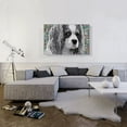 thumbnail image 2 of ARTCANVAS Cavalier Dog Breed Black White Canvas Art Print - Size: 40" x 26" (1.50" Deep), 2 of 9