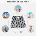 thumbnail image 5 of FORMRS Boys Swim Trunks Quick Dry Mesh Lining Beach Boardshorts, Sizes XS-XL, Cartoon Bear Paws Pattern, 5 of 5