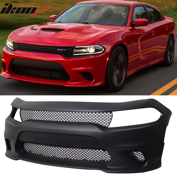 Compatible with 1518 Dodge Charger Hellcat Conversion Front Bumper