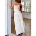 thumbnail image 4 of Mawalde Women'S Vacation Casual Style Sling Seaside Long Skirt Going Out Set 2 Piece Outfits  M, 4 of 5