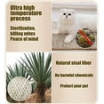 thumbnail image 3 of Durable Cat Scratching Mat,Natural Sisal Cat Training Scratch Pad,Anti-Slip Cat Scratch Rug Furniture Protecter (Large(31.5" 19.7" 1.2"), KAK), 3 of 7