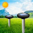 thumbnail image 3 of Gopher Repellent Ultrasonic Solar Powered - Mole Repellent Stakes Outdoor Pet Safe - Groundhog Repeller Snake Rodent Gopher Spikes Chaser - Sonic Mole Deterrent Devices (2PCS), 3 of 9