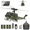 4 Battery, variant on YUXIANG F07 UH-1 Huey 6CH RC Helicopter, 1:34 Scale Brushless Flybarless Helicopter with Optical Flow & Altitude Hold, 2.4GHz Military Aircraft Model Gift for Adults (RTF Version)