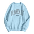 thumbnail image 4 of Chandail à Col Rond Imprimé pour Femmes, Manches Longues, Mode Urbaine, Décontracté, Confortable, Mode, 4 of 6