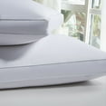 thumbnail image 4 of Blue Ridge Beautyrest 400 Thread Count Sateen Cotton European Goose Down Pillow - King 18X34", White, 4 of 4