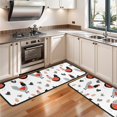 thumbnail image 3 of Kitchen Rugs Sets Of 2,Egg Chicken Pattern Anti Fatigue Kitchen Mat Rugs Non Slip Washable,Decorative Kitchen Floor Mats for Kitchen,Sink,Laundry,17"x47"+17"x47", 3 of 5