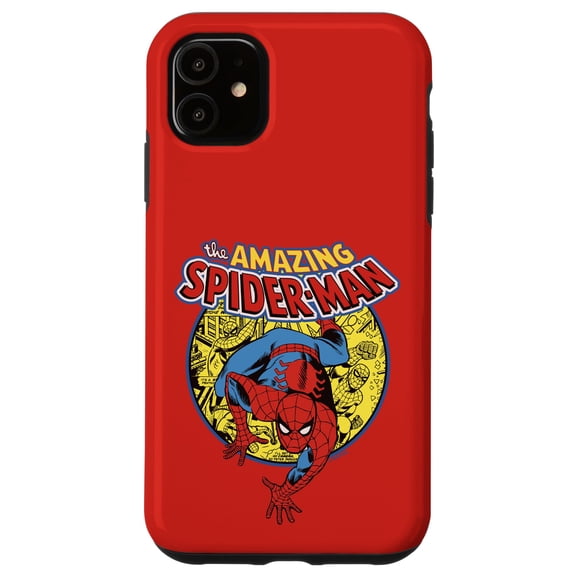 Funda para teléfono con el logotipo de Marvel The Amazing Spider-Man para iPhone 11