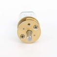 thumbnail image 4 of Eigraketly DIY para caja de seguridad de cortina de ventana baja 2 terminales motorreductor eléctrico eje salida DC 12V Artesanía 12V 120RPM, 4 of 6