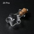 thumbnail image 3 of Mini Glass Bottles with Cork Pentacle Shape Wishing Bottle, 20 Pieces, 3 of 6
