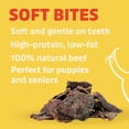 thumbnail image 5 of Lovie Soft Bites Beef Lung Dog Treats, Soft Training Treats for Dogs, Air Dried High Protein Healthy Dog Snacks, Grain Free Natural Beef Treats for Puppies Adult & Senior Dogs, 5 of 9