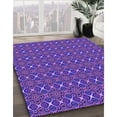 thumbnail image 2 of Ahgly Company Indoor Rectangle Patterned Bright Purple Area Rugs, 5' x 8', 2 of 6