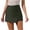 Army Green, variant on Women's High Waist Skort Asymmetrical Wrap Built In Shorts Casual Mini Skirt Dressy Office Work Shorts Daily Wear