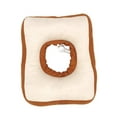 thumbnail image 1 of STARTIST Collier de Récupération pour Animaux de Dessin Animé, Collier Conique pour Chat Chien Chiot - Confortable à Porter Toast_L, 1 of 8