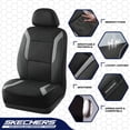 thumbnail image 4 of Fundas para asientos de coche Skechers Memory Foam Air Cool Mesh, color gris, 4 of 8