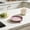 Purple, variant on Swirl Glaze Ceramic Spoon Rest Plate, Multi-Color Heat Resistant Kitchen Utensil Holder Dish for Stove Countertop Storage