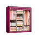 thumbnail image 2 of Closet Armable Armario Zapatero Ropero Organizador De Ropa De Acero Inoxidable Xtellar Color Rosa, 2 of 3