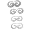 thumbnail image 5 of 54pcs Gauges Spiral Tapers and 14G-00G Stretching Transparent, 5 of 8