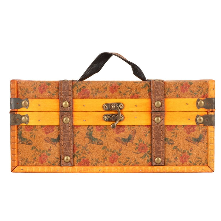 小物入れ vintage Jewelry box. ZX Vintage Wooden Jewelry Box