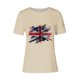 thumbnail image 4 of Tops de Ajuste Suelto para las Mujeres Sudadera Casual Impresa Manga Corta Cuello Redondo Superior, Poliéster, 4 of 4