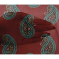 thumbnail image 4 of oneOone Viscose Chiffon Fabric Paisley Block Print Fabric By The Yard 42 Inch Wide, 4 of 4