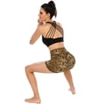 thumbnail image 4 of FANNYC Butt Lifting Yoga Shorts for Women High Waist Tummy Control Hot Pants Pure Color Pants Sports Gym Running Beach Shorts, 4 of 8