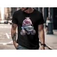 thumbnail image 3 of Funny Hippo Driving Monster Truck Gift for Men Women Kids T-Shirt Cute Hippo Monster Truck Birthday Holiday Presents Tshirt, 3 of 10