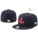 thumbnail image 1 of Boston Red Sox Fitted Hat Unisex Gorra De Béisbol Completa Cerrada Gorras De Hip Hop, 1 of 4