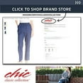 thumbnail image 2 of Chic Women's Ponte Knit Pull On Pant, 2 of 2