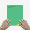 thumbnail image 3 of Premium Colored Card Stock Paper | 50 Sheets Pack | Superior Thick 65lb Cardstock, Perfect for School Supplies, Arts & Crafts | Acid & Lignin Free | 8.5 x 11" | Meadow Green, 3 of 6