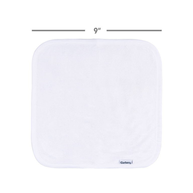 Gerber Absorbent Knit Terry Washcloths, 6-Pack photo 7
