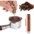 thumbnail image 2 of Caja de Golpe para Molienda de Café de ABS, con Cojín para Café y Aguja para Revolver Café, Caja de Golpe para Espresso de Café Duradera y Absorbente de Impactos, Contenedor de Desechos de Molienda c, 2 of 7