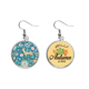 thumbnail image 1 of Flower love bird Deer Pendiente del lóbulo de la joyería del pendiente de la hoja del otoño Unbranded M, 1 of 3