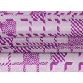 thumbnail image 5 of oneOone Velvet Fuschia Pink Fabric Striped Line Craft Projects Decor Fabric Printed By The Yard 58 Inch Wide, 5 of 5
