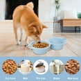 thumbnail image 2 of DISEN Collapsible Dog Bowl, Foldable Dog Travel Bowls with Clasp for Traveling, Walking, Hiking, 2 of 5