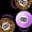 Purple Black Brown, variant on Castle Fairy Vintage Billiards Twin Duvet Cover, Leopard Print Billiards Twin Bedding, Pink Brown Black,Black Reversible,2pcs,1 Duvet Cover and 1 Pillowcase